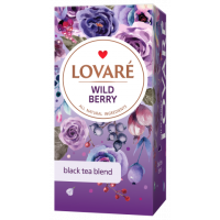 Чай чорний Lovare Wild berry в пакетиках 24шт*2г