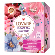 Чай квітковий Lovare асорті в пакетиках 32шт*1,5г