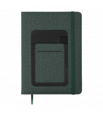 Щоденник недатований А5 Combi зелений, Buromax