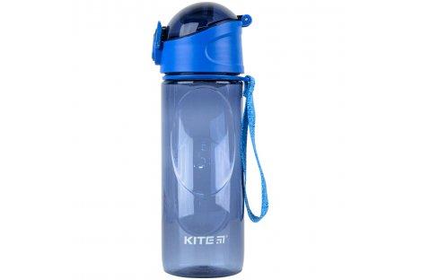Бутылочка для воды 530мл синяя, Kite