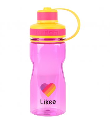 Бутылочка для воды 500мл розовая, Kite