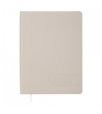 Щоденник датований A5 2026 Light Morandi молочний, Buromax
