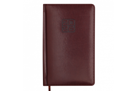 Щотижневик датований A5 2026 Bravo коричневий, Buromax Щотижневик датований A5 2026 Bravo коричневий, Buromax