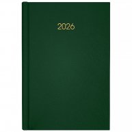 Щоденник датований А5 2026 Classic City темно-зелений, Axent