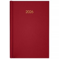 Щоденник датований А5 2026 Classic City бордовий, Axent