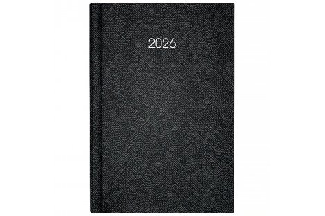Щоденник датований А5 2026 Classic Style чорний, Axent Щоденник датований А5 2026 Classic Style чорний, Axent