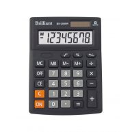 Калькулятор  8 розрядів 103*137*31мм, Brilliant