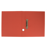 Папка-реєстратор А4 40мм 2D-кільця двостороння червона, Buromax