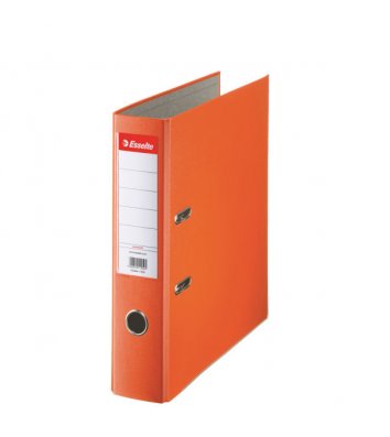 Папка-регистратор А4 75мм односторонняя оранжевая Eco, Esselte