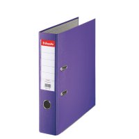 Папка-регистратор А4 75мм односторонняя фиолетовая Eco, Esselte