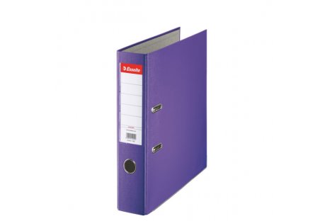 Папка-регистратор А4 75мм односторонняя фиолетовая Eco, Esselte