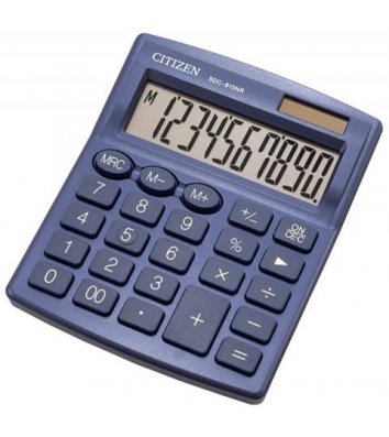Калькулятор 10 розрядів 127x105x21мм, Citizen