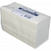 Полотенца бумажные двухслойные 200шт Z-сложения целлюлозные белые, Buroclean