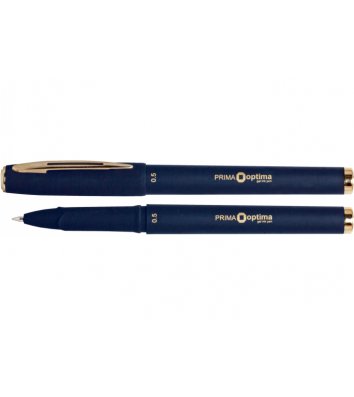 Ручка гелевая Prima, цвет чернил синий 0,5мм, Optima
