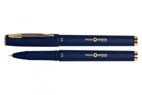 Ручка гелева Prima, колір чорнил синій 0,5мм, Optima