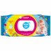 Серветки вологі 120 шт "Aqua Baby" дитячі з клапаном