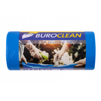 Пакети для сміття  60л/20шт сині міцні EuroStandart, BuroClean