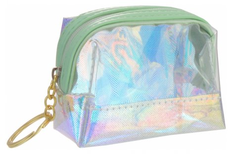 Брелок-кошелек прозрачный неоновый, Cool for School