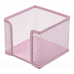 Підставка для паперу металева рожева Pastel, Buromax Підставка для паперу металева рожева Pastel, Buromax