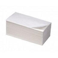 Рушники паперові двошарові 160шт V-складання целюлозні білі, Buroclean