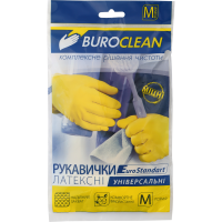 Рукавички гумові універсальні M, Buroclean