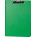Планшет-папка А4 с прижимом PVC зеленый, Buromax