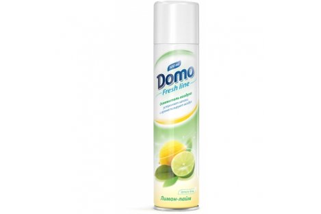 Освежитель воздуха Domo Fresh Line 300мл, лимон-лайм