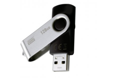 Флеш-пам'ять 128GB Goodram USB UTS3 Twister Black