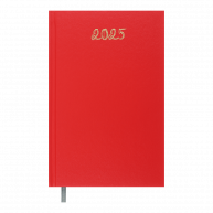 Щоденник датований A5 2025 Optimal червоний, Buromax