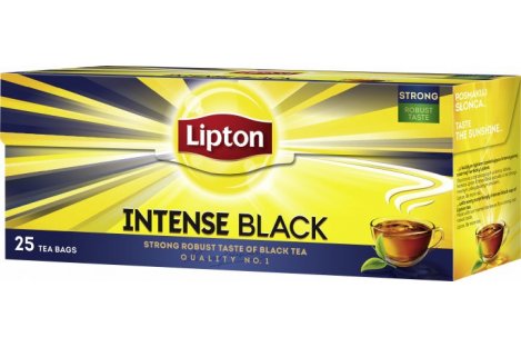 Чай чорний Lipton Intense 25шт*2г