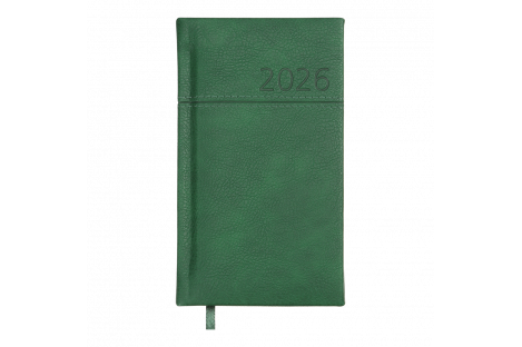 Щотижневик датований кишеньковий 2026 Orion 85*153 мм зелений, Buromax Щотижневик датований кишеньковий 2026 Orion 85*153 мм зелений, Buromax