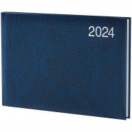 Щотижневик датований А6 2024 кишеньковий Miradur синій, Brunnen