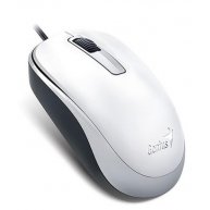Миша комп'ютерна дротова біла, Genius DX-125 USB White