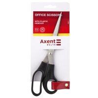Ножиці 21см ручки пластикові, Axent