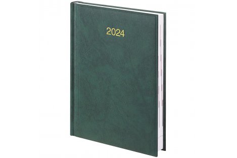 Ежедневник датированный А5 2024 Miradur зеленый, Brunnen