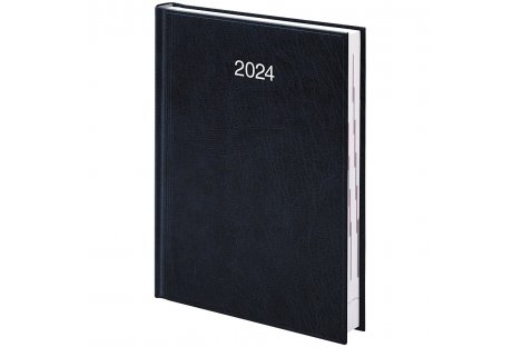 Щоденник датований A5 2024 Miradur темно-синій, Brunnen