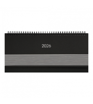 Планінг датований 2026 Parallel чорний, Buromax