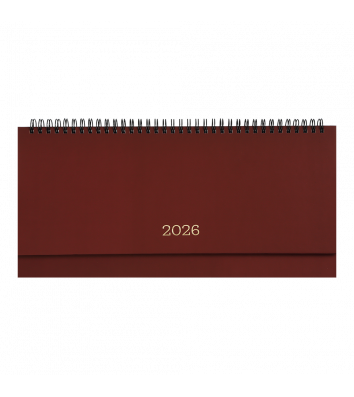 Планінг датований 2026 Monochrome бордовий, Buromax