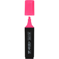 Маркер текстовый, цвет чернил розовый 2-4мм, Buromax