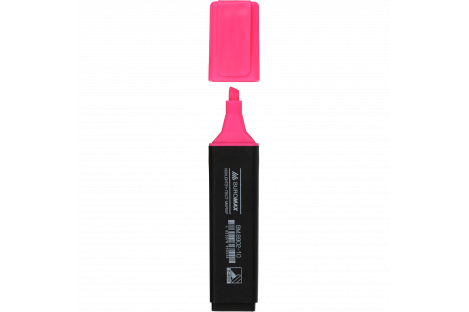 Маркер текстовый, цвет чернил розовый 2-4мм, Buromax