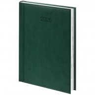 Щоденник датований A5 2026 Torino зелений, Brunnen