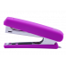 Степлер  12арк скоби 10 пластиковий корпус фіолетовий Rubber Touch, Buromax