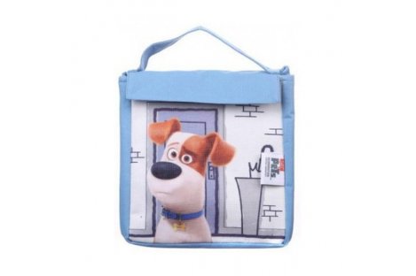 Термо-сумка для їжі The Secret Life of Pets блакитно-сіра, Перо