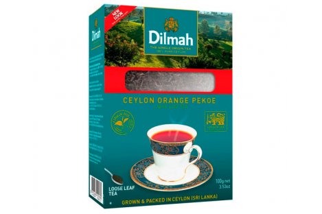 Чай черный Dilmah Ceylon Orange Pekoe заварной крупнолистовой 100г