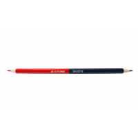 Олівець графітний HB червоно-синій, Buromax
