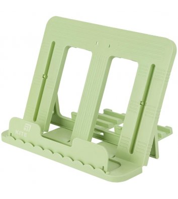 Підставка для книги пластикова зелена, Kite