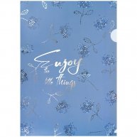 Папка-куточок А4 пластикова "Flower Symphony-3", Axent