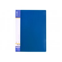 Папка-скоросшиватель А4 пластиковая Clip A Light синяя, Economix