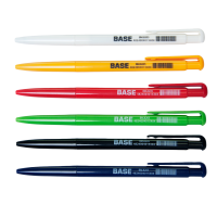 Ручка шариковая автоматическая Base, цвет чернил синий 0,7мм, Buromax