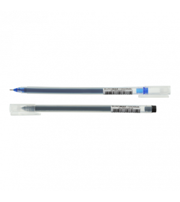 Ручка гелева Maxima  колір чорнил синій 0,5мм, Buromax